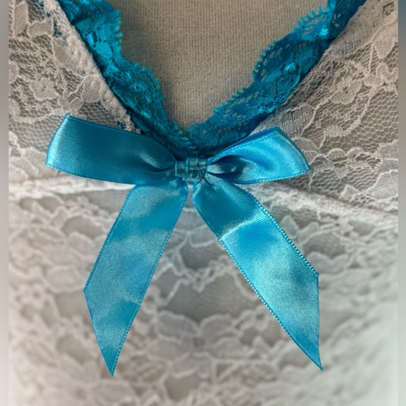 White Lace Lingerie Top - Picture 5 of 14